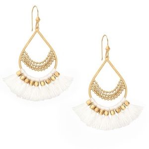 Stella & Dot Roman Chandeliers - White
